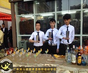 [廣州天泓皮具城答謝酒會]調酒學員實踐